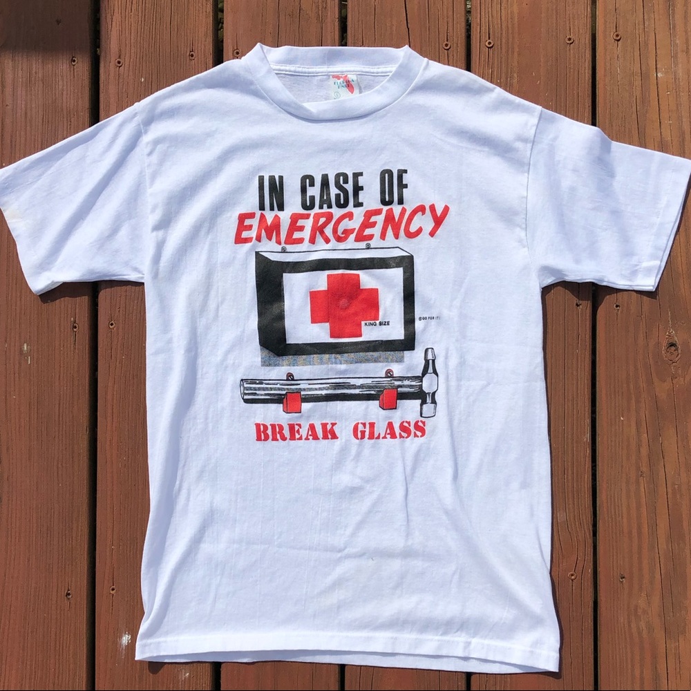 Vintage In Case of Emergency Tee